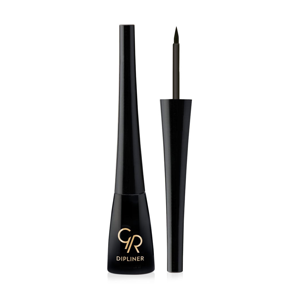 Підводка для очей Golden Rose Dipliner Liquid Eyeliner Black, 5 мл