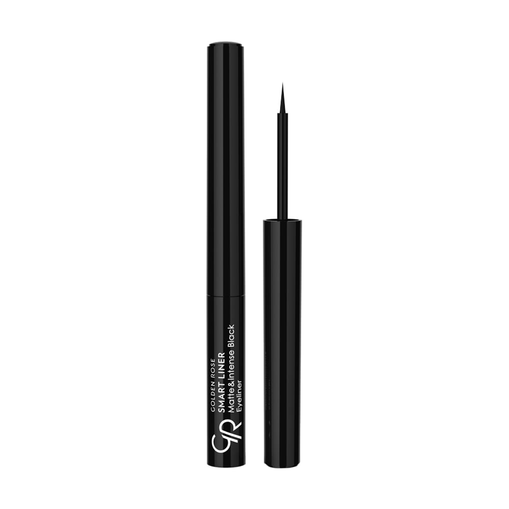 Рідка підводка для очей Golden Rose Smart Liner Matte &amp; Intense Black Eyeliner, 2.7 мл